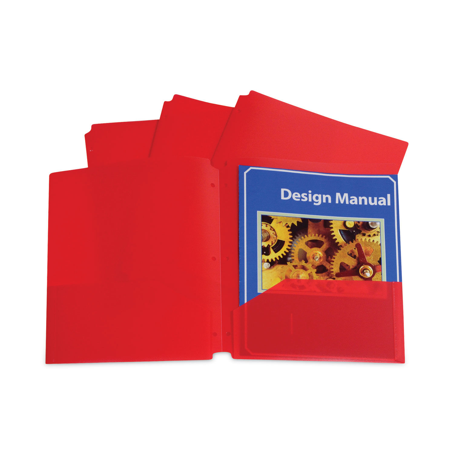 Two-Pocket Heavyweight Poly Portfolio Folder by C-Line® CLI32934