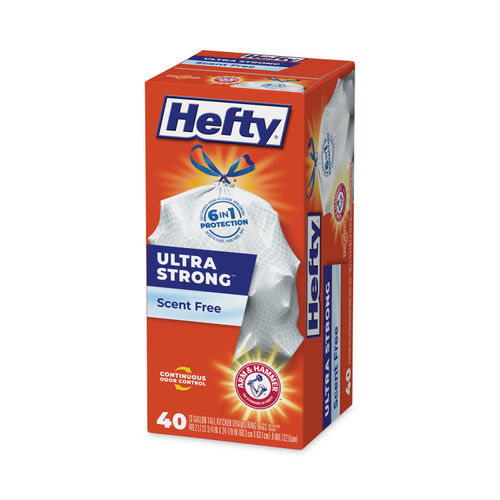 Buy Hefty Strong Tall Kitchen Trash Bag 13 Gal., White