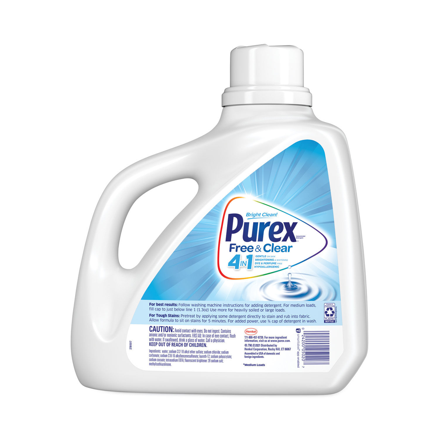 SmartLabel - Clorox 2 Free and Clear Laundry Stain Remover and