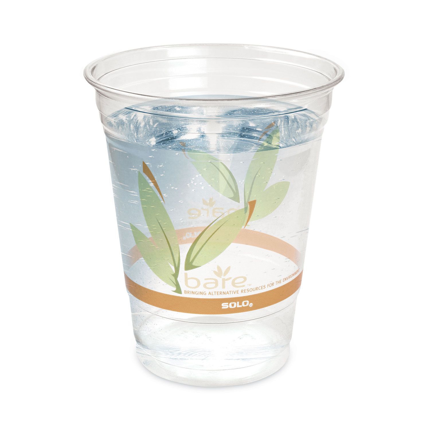 Solo Plastic Disposable Cups 12 fl oz 20 Carton Clear PETE Plastic