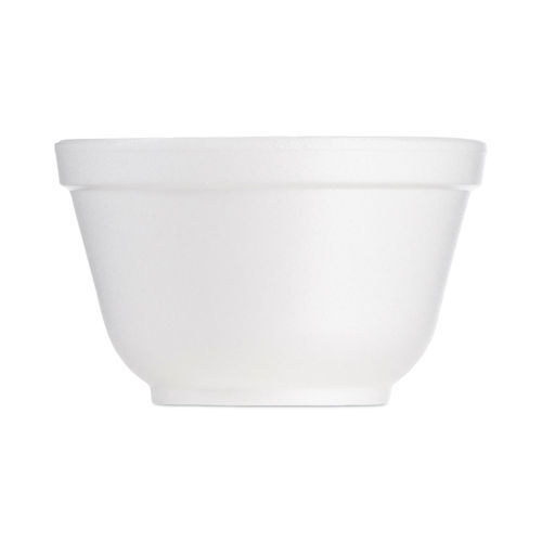 Dart Insulated Foam Bowls, 12oz, White, 50/Pack, 20 Packs/Carton