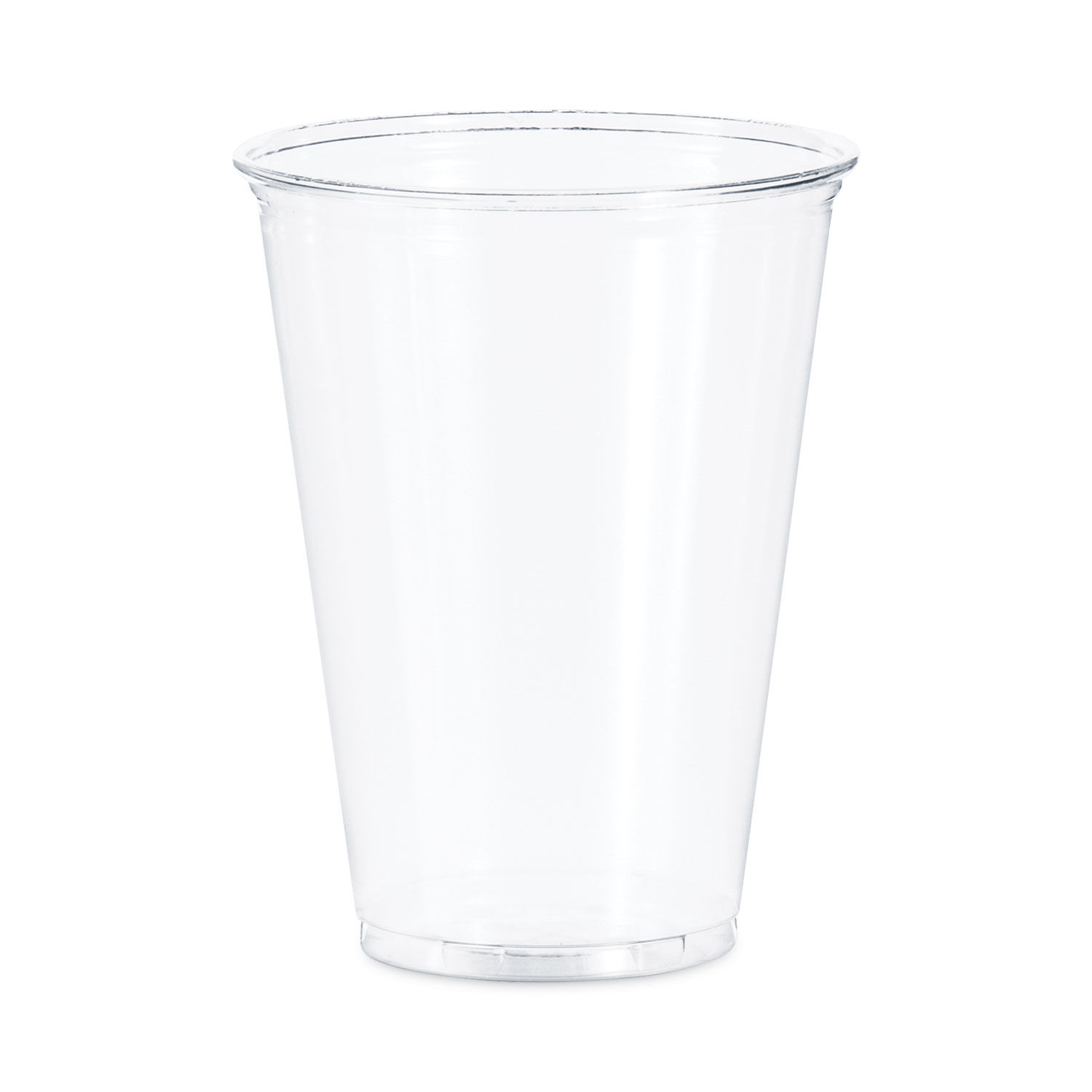 SOLO Cup Company Ultra Clear Cups, Squat, 12-14 oz, PET, 50/Pack