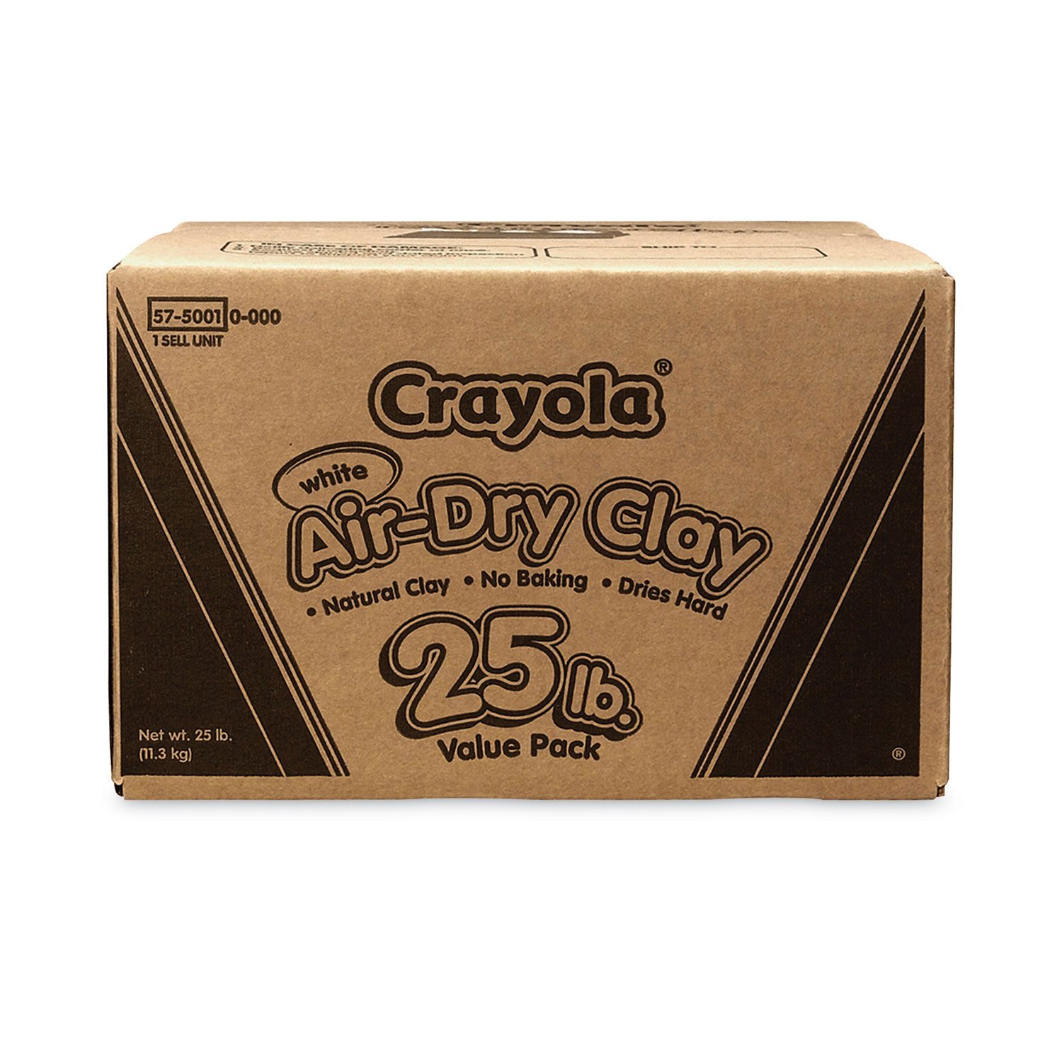 Crayola 2.5lbs White Air Dry Clay