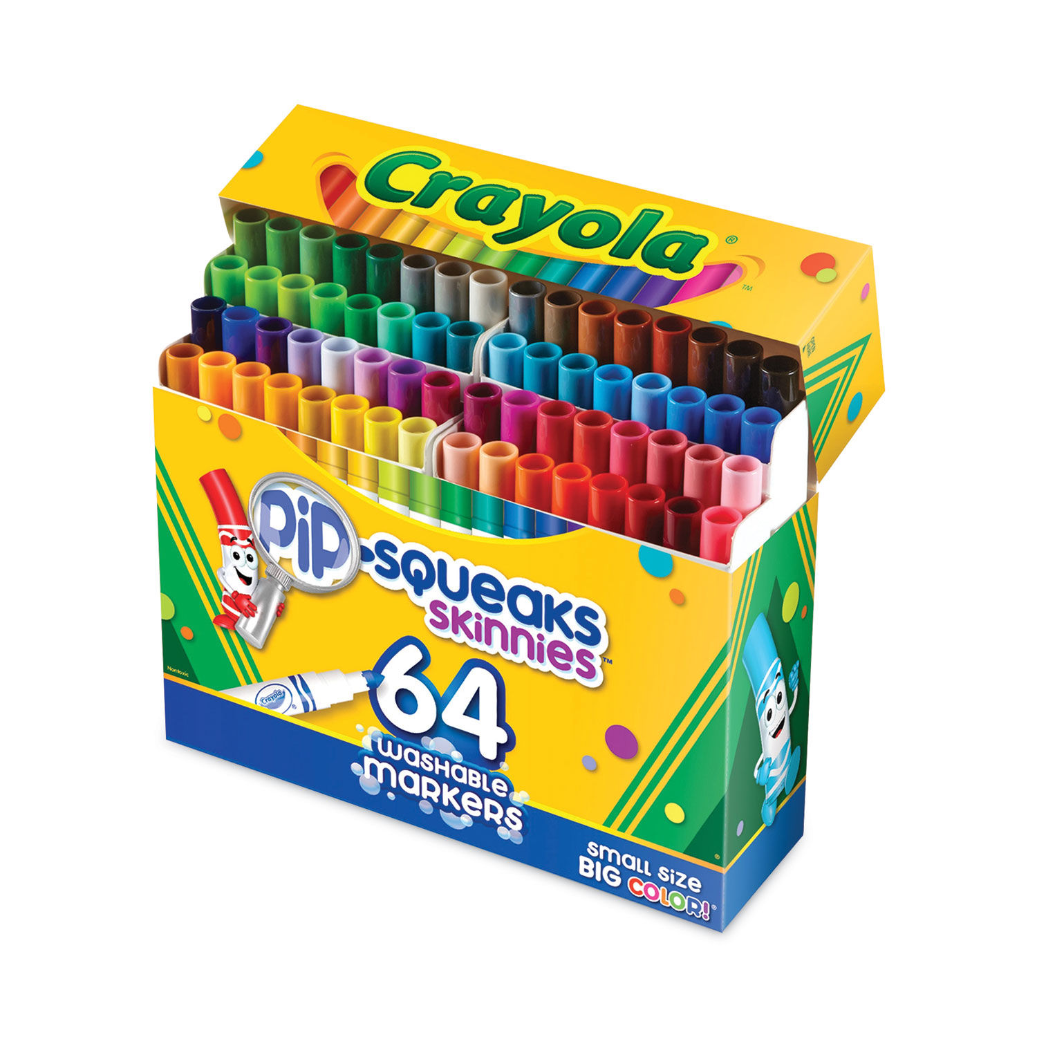 Pip-Squeaks Skinnies Washable Markers by Crayola® CYO588764 |  