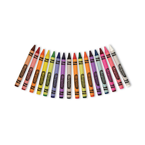 Office Depot Brand Crayons Assorted Colors 24 Crayons Per Pack Box