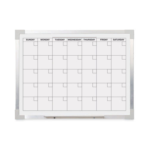 Framed Calendar Dry Erase Board by Flipside FLP17302