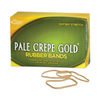 ALL20335 - Pale Crepe Gold Rubber Bands, Size 33, 0.04" Gauge, Golden Crepe, 1 lb Box, 970/Box