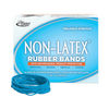 ALL42339 - Antimicrobial Non-Latex Rubber Bands, Size 33, 0.04" Gauge, Cyan Blue, 4 oz Box, 180/Box