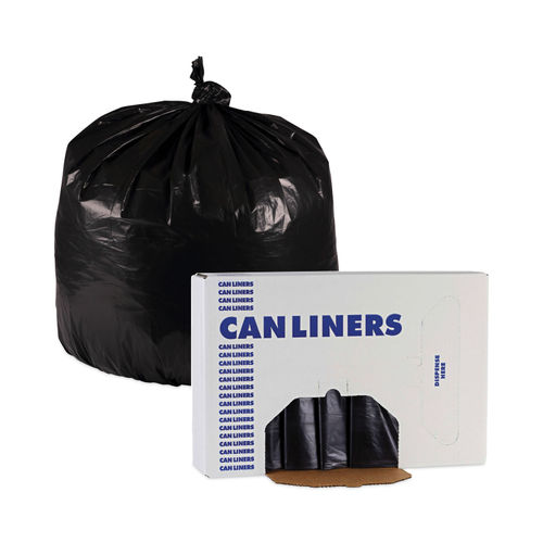 33 x 39 33 Gal 0.65 Mil Black Trash Bags & Liners