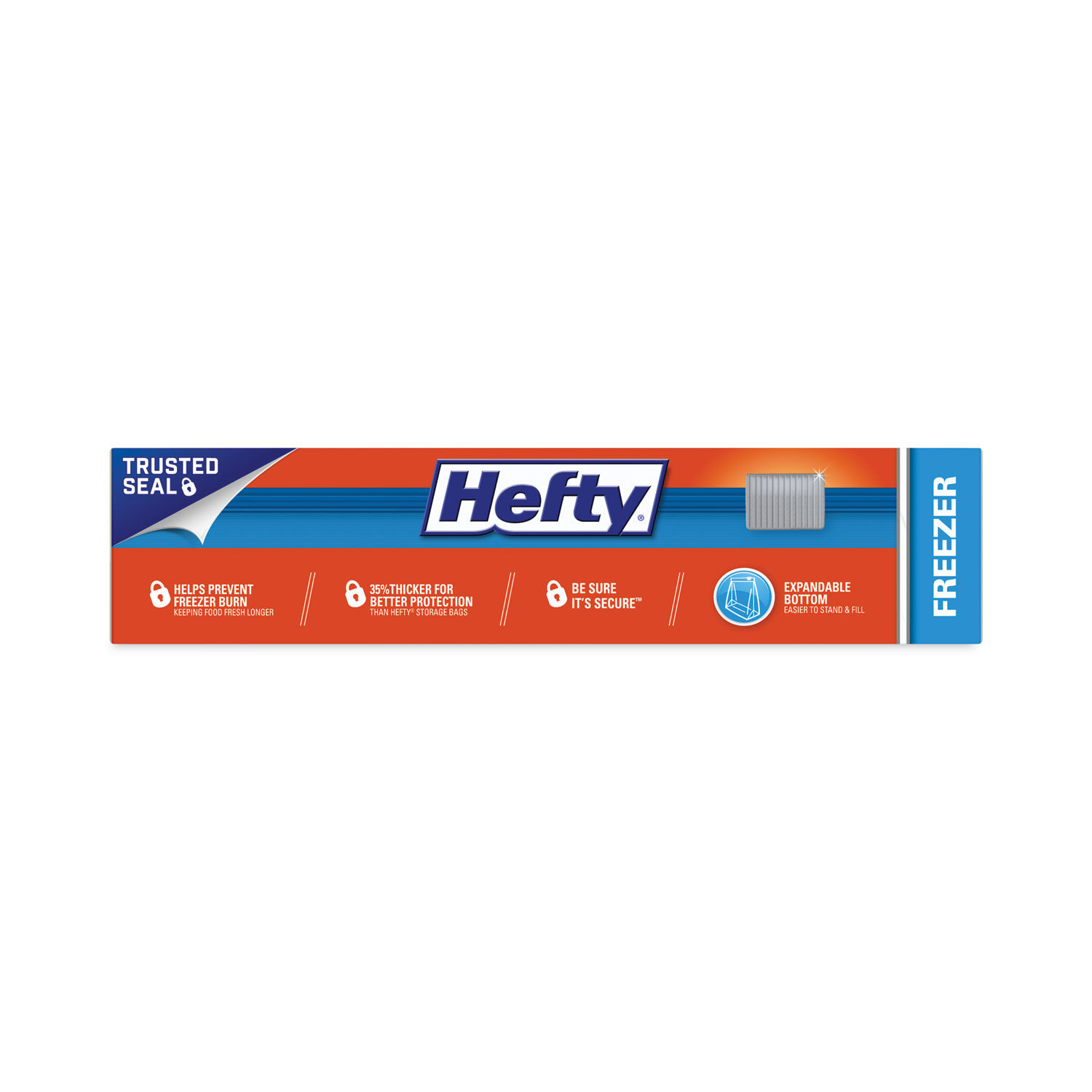 Hefty 1 Gallon Slider Storage Bags, 30 Ea