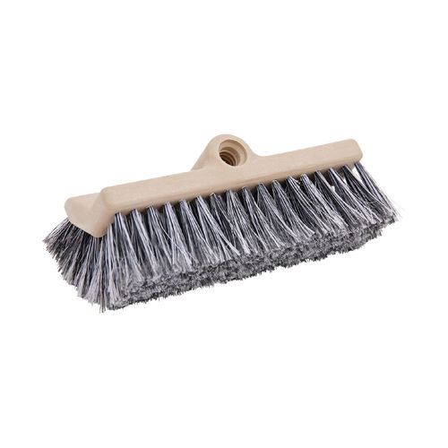 Colored Scrub Brush - Long Handle, Black