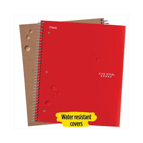 MEA06208 - Mead Five-Star Wirebound 5-Subject Notebook - 200