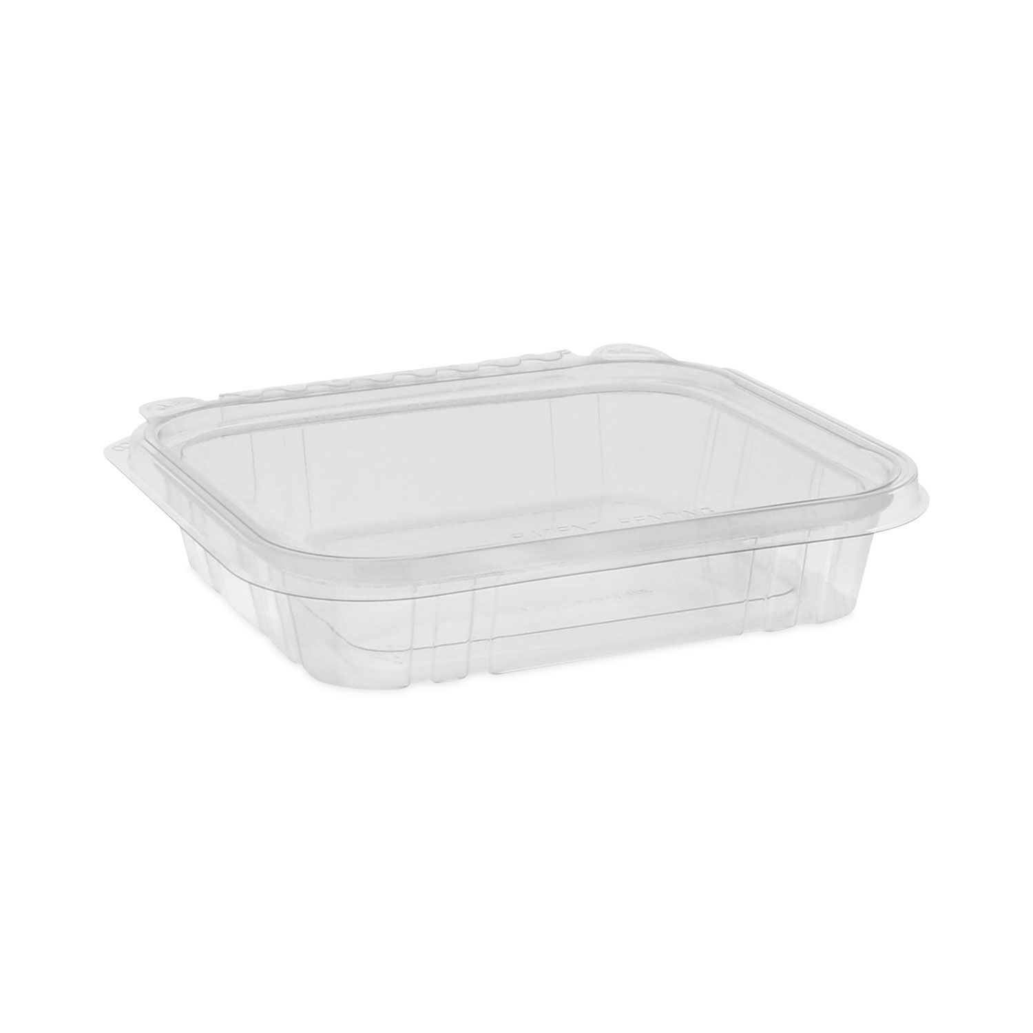 YS 16 oz. Translucent Plastic Deli Container with Lid - 240 Count