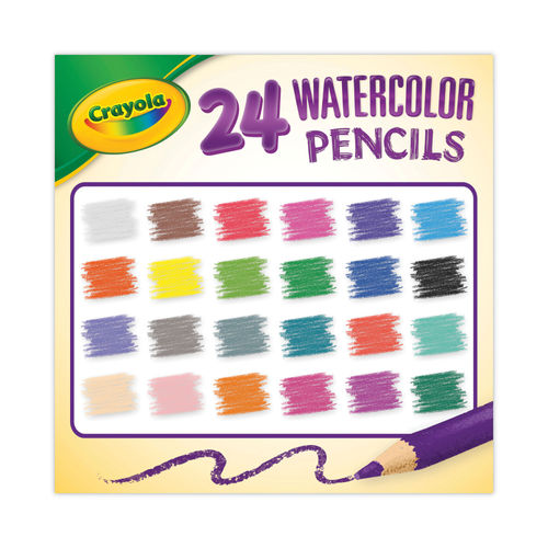 Crayola Watercolor Pencil Set - Assorted Colors, Classpack, Set of 240