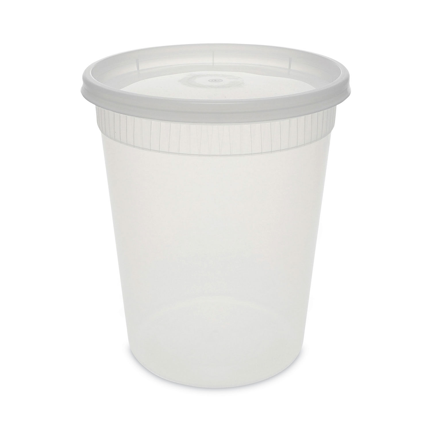 Clear Hinged Take-Out Containers - 55 oz