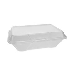 Pactiv SAC0732 EarthChoice 32 oz Square Plastic Salad Bowl