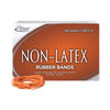 ALL37196 - Non-Latex Rubber Bands, Size 19, 0.04" Gauge, Orange, 1 lb Box, 1,440/Box