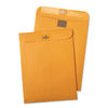 QUA43768 - Postage Saving ClearClasp Kraft Envelope, #97, Cheese Blade Flap, ClearClasp Closure, 10 x 13, Brown Kraft, 100/Box