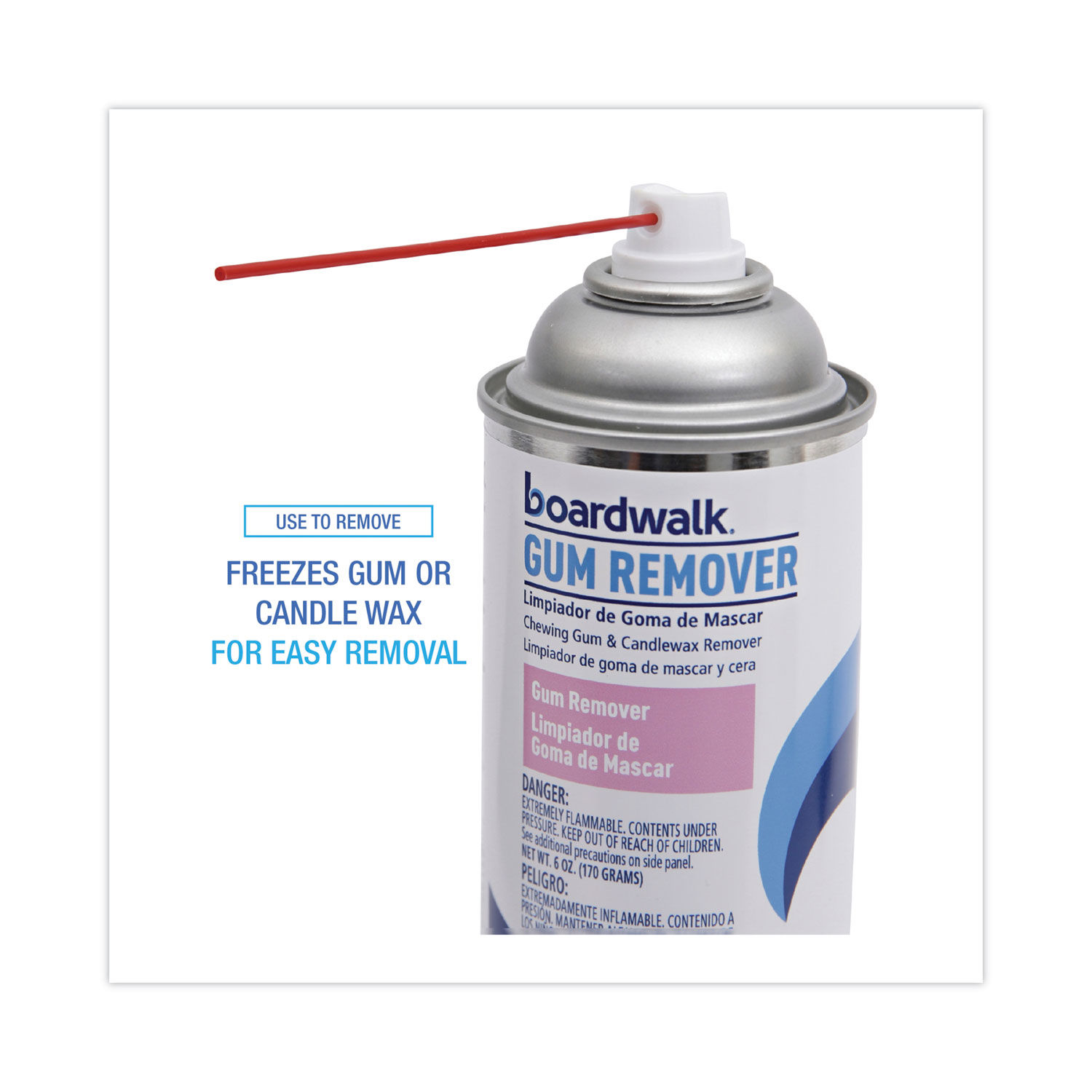 Boardwalk Chewing Gum & Candle Wax Remover, 6oz Aerosol