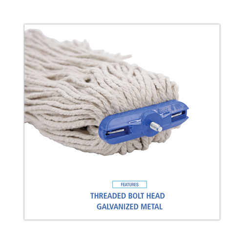 Cut-End Lie-Flat Wet Mop Head by Boardwalk® BWK716CEA