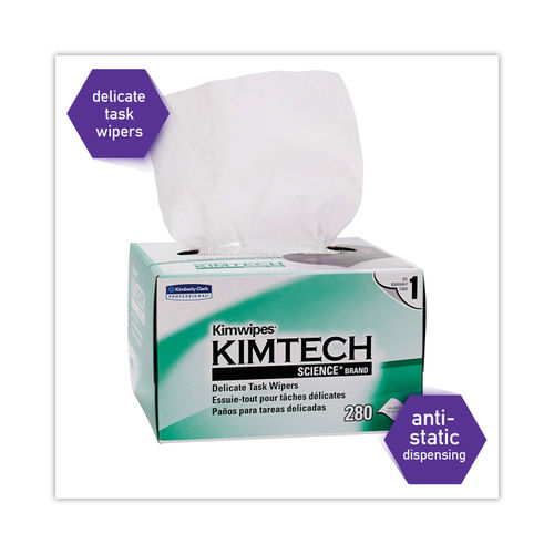 Lint Free Kim Wipes - 280 Ct Box