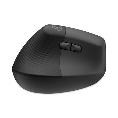 Logitech Lift Left Wireless Ergonomic Mouse Black