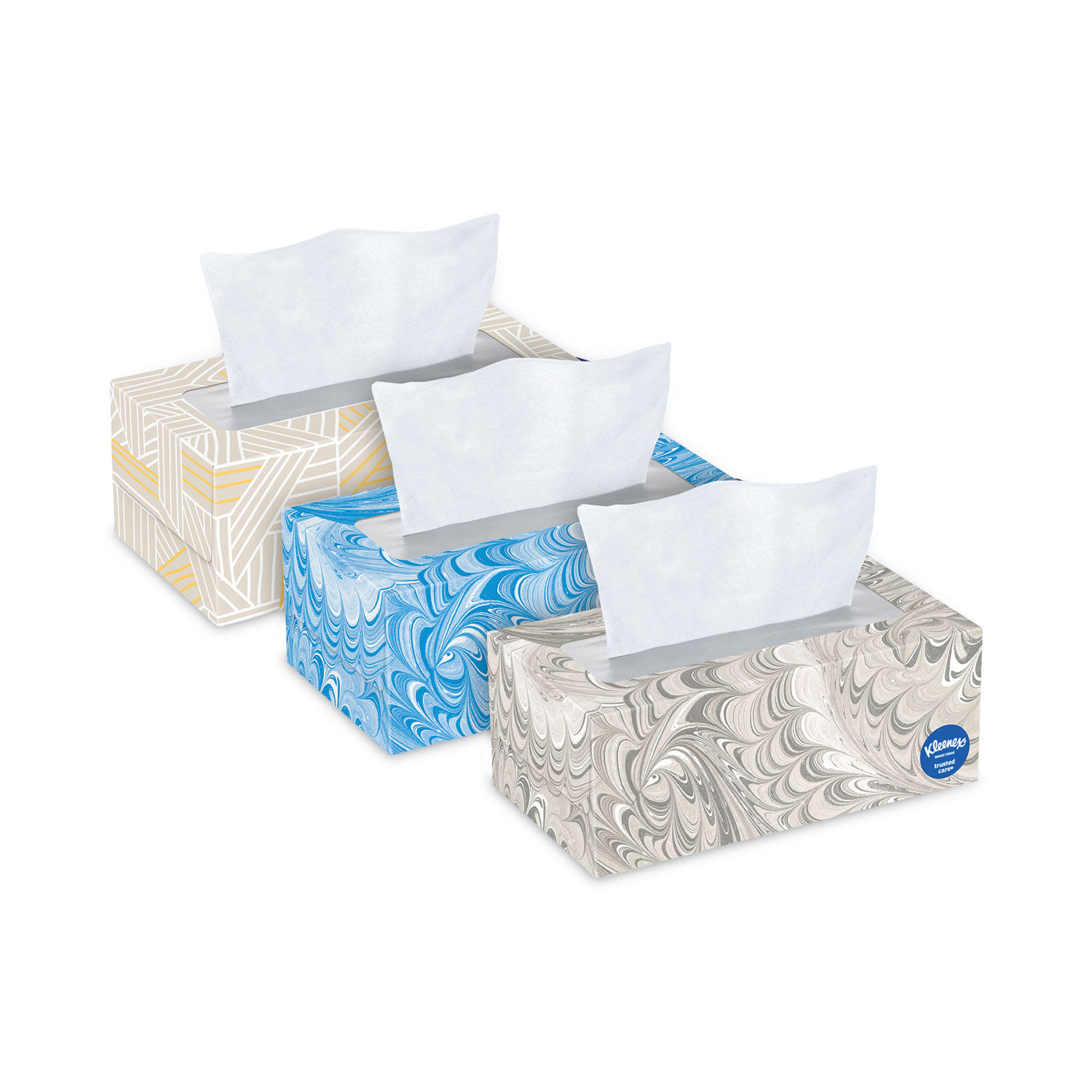 Facial Tissues, Unscented, Assorted Colors & Designs On Box, , 100-Ct.