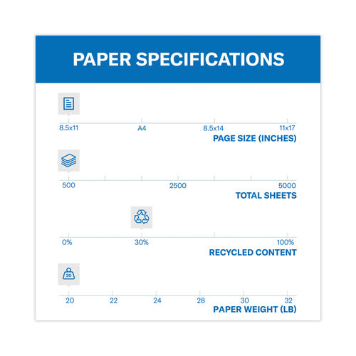 Hammermill Colored Paper, Green Paper, 8.5 x 11 - 1 Ream / 500