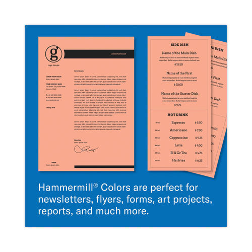 HAM103119  Hammermill® 10311-9 Colors Print Paper, 20 lb Bond