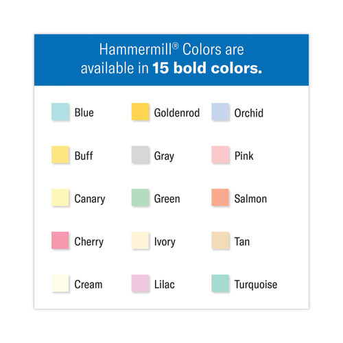 Hammermill Recycled Colored Paper, 20 lb, Canary, 8.5 X 11 - 500 sheetsream