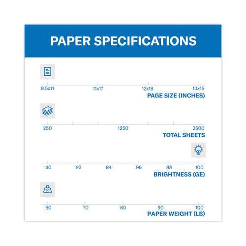 HammerMill Heavyweight Laser Print Paper, 8.5 x 11