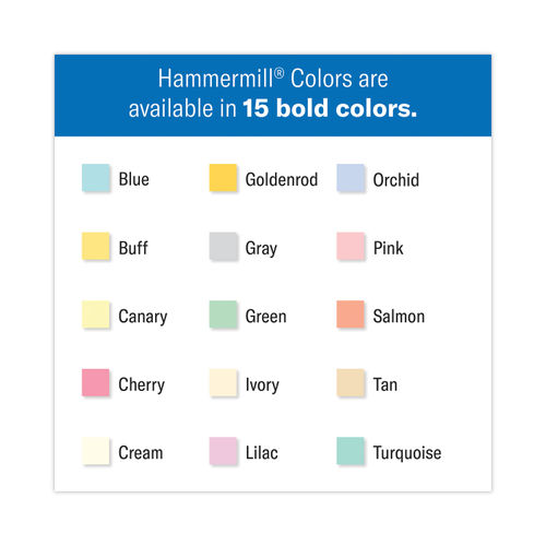 Hammermill Colors 11 x 17 20/50 Multipurpose Colors Paper 500 Sheets/Ream Cream