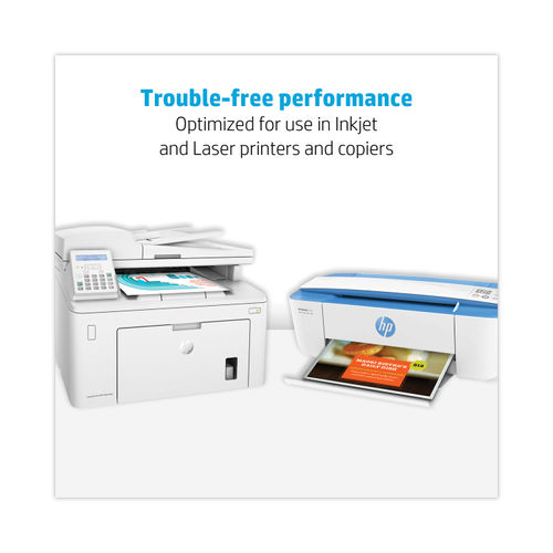 HP Printer Paper, 8.5 X 11 Paper, Premium 32 Lb, 6 Pack - 1,500 Sheets, 100 Bright, Made In USA - FSC Certified