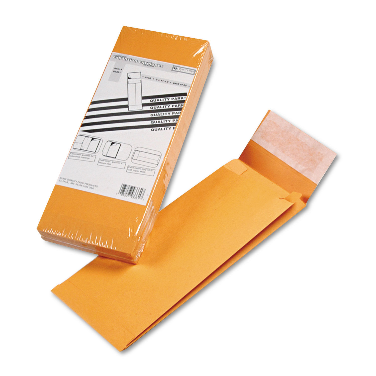 RediStrip Kraft Expansion Envelope by Quality Park™ QUA93331