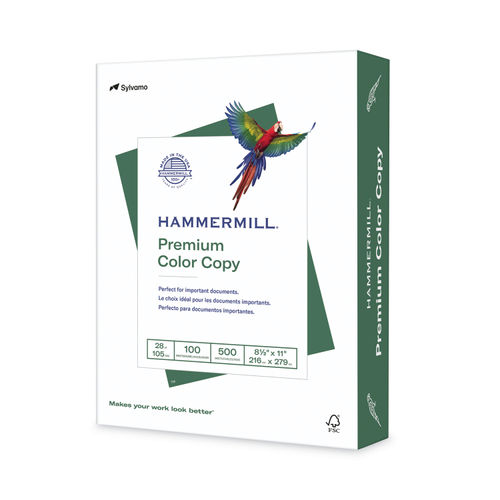 Hammermill Premium Color Copy Print Paper, 100 Bright, 28lb, 8.5 x 11,  Photo White, 500 Sheets/Ream, 5 Reams/Carton - BuyDirect