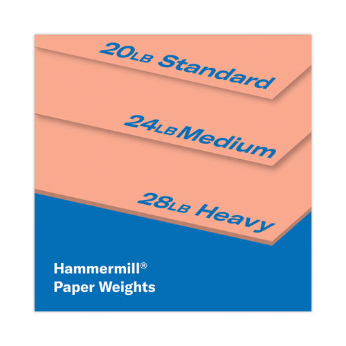 Hammermill Paper for Copy 8.5x11 Laser, Inkjet Colored Paper - Cream -  Recycled - 30% Recycled Content - HAM168030 