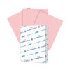 HAM103382 - Colors Print Paper, 20 lb Bond Weight, 8.5 x 11, Pink, 500/Ream