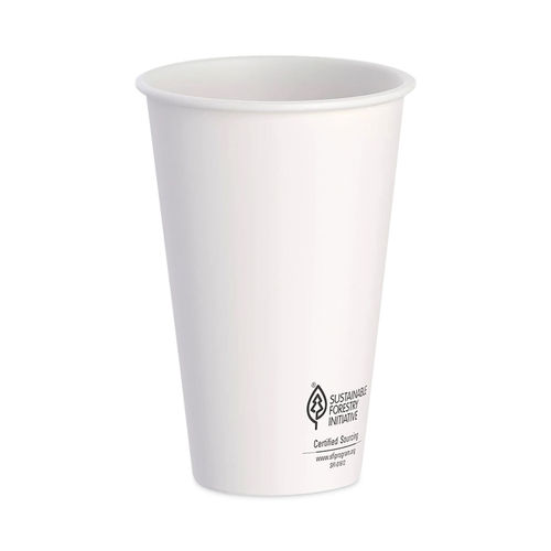 16oz White Double Wall Paper Cups