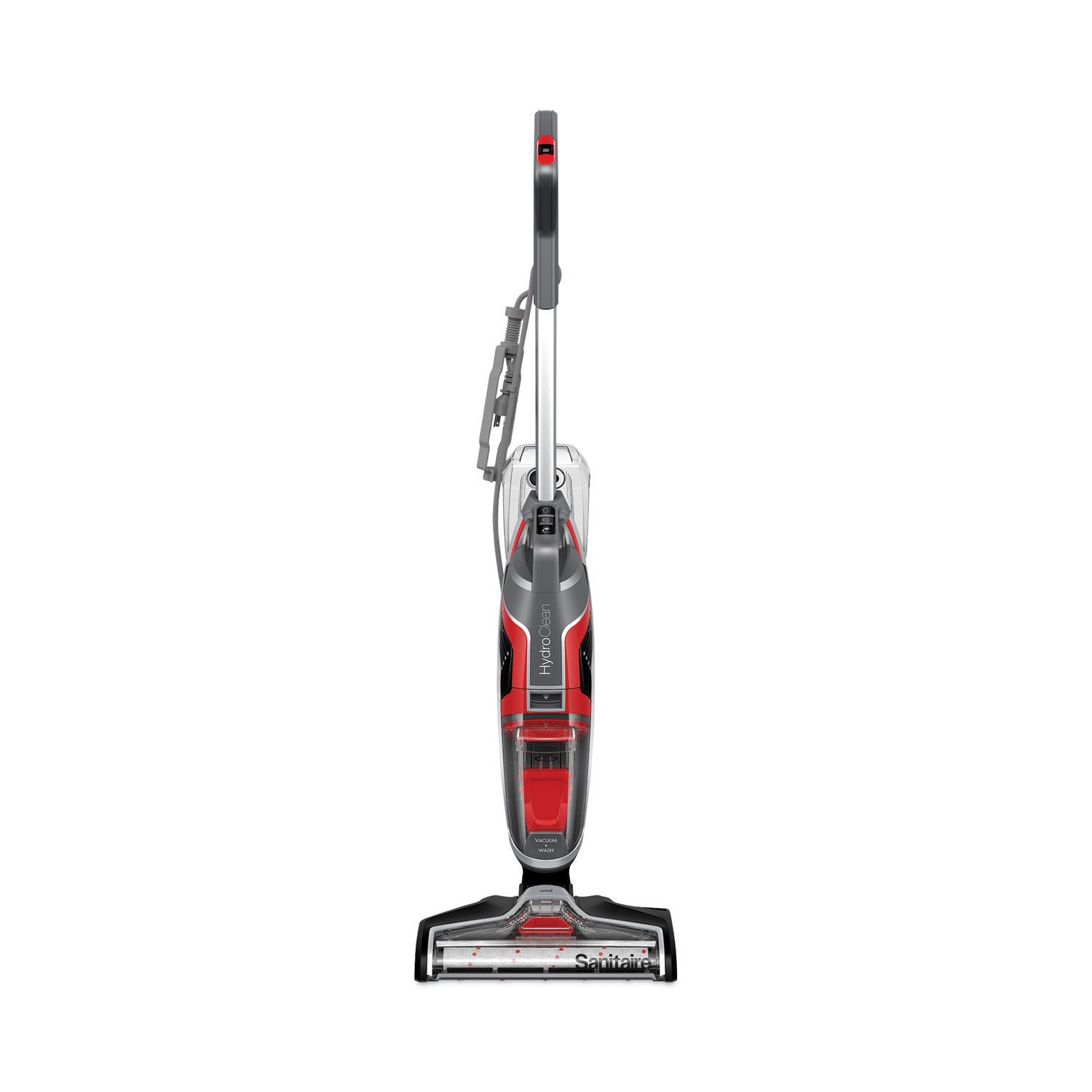 Sanitaire HydroClean Floor Washer & Vacuum, Red/Gray/Black (SC930A)