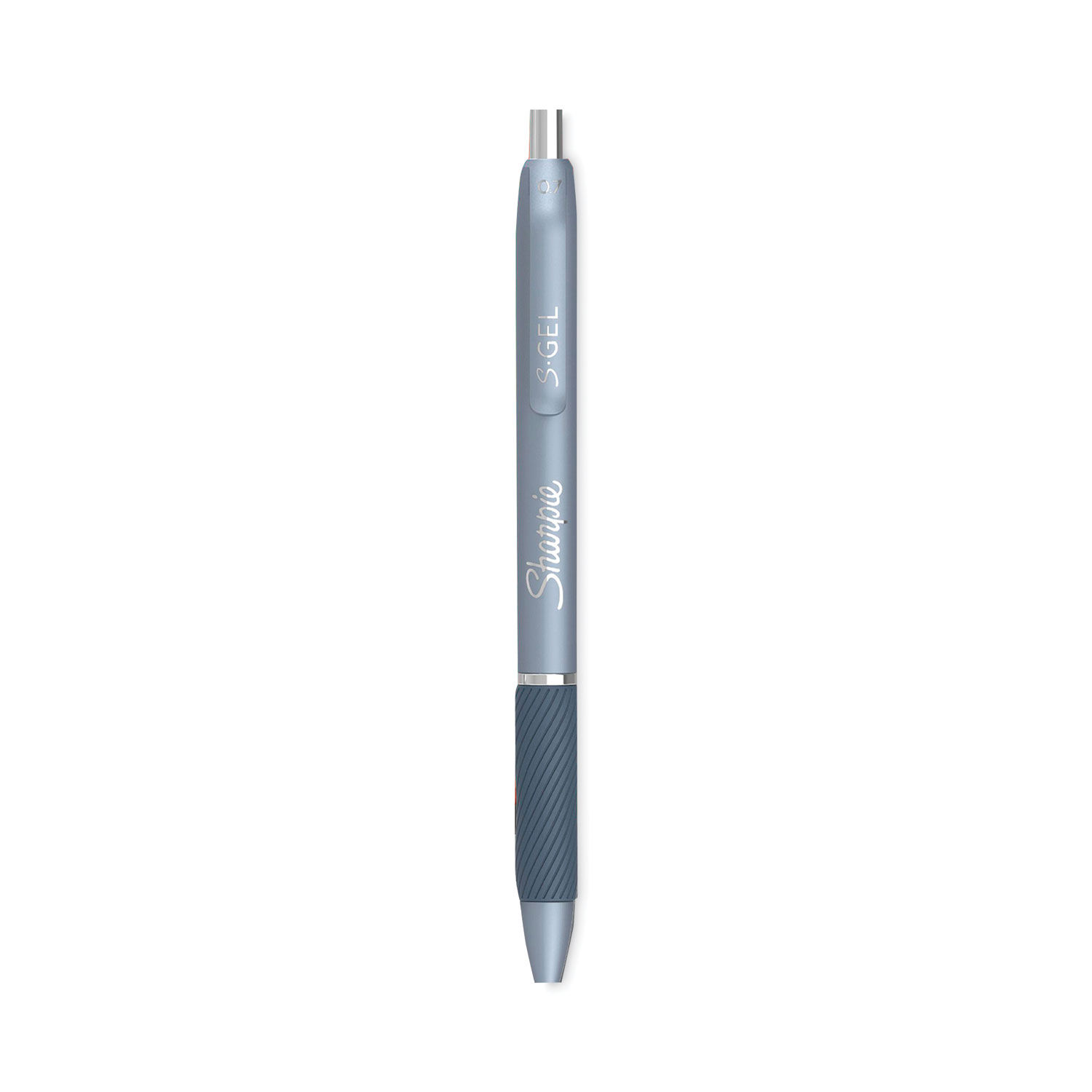 S-Gel High-Performance Gel Pen, Retractable, Medium 0.7 mm, Blue Ink, Black  Barrel, Dozen