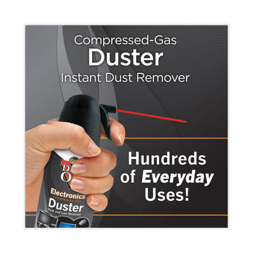 Disposable Compressed Air Duster, 12 oz Can