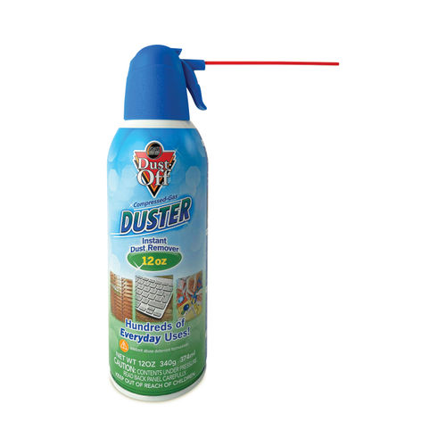 Dust-Off Compressed Gas Duster, Pack of 6 