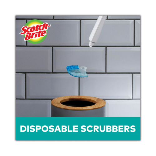 Scotch Brite Scrubber Refills, Disposable, for Toilet Scrubber - 10 refills