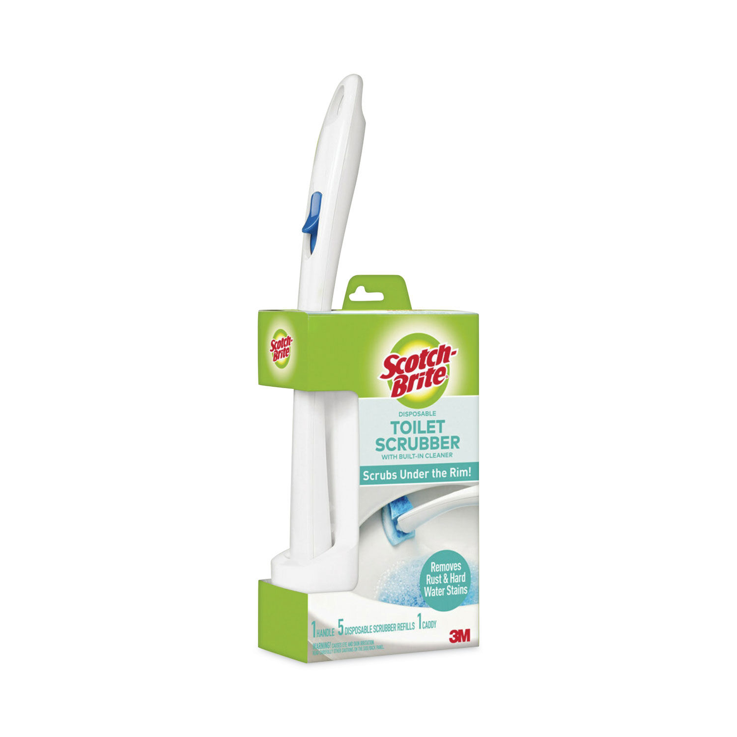 Limited Scotch-Brite Disposable Toilet Scrubber Cleaning System