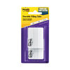 MMM686F50WH - Lined Tabs, 1/5-Cut, White, 2" Wide, 50/Pack