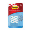 MMM17021CLRES - Refill Strips, Removable, Holds Up to 2 lbs, 0.63 x 1.75, Clear, 9/Pack