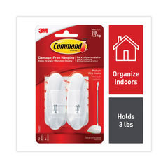 3M Command Brand Small Wire Hooks Value Pack - 1 ea