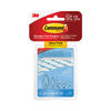 MMM17200CLRES - Assorted Refill Strips, Removable, (8) Small 0.75 x 1.75, (4) Medium 0.75 x 2.75, (4) Large 0.75 x 3.75, Clear, 16/Pack