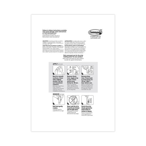 Command Damage-Free Hanging Assorted Refill Strips - 16 count