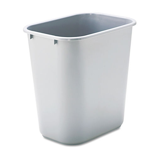 Rubbermaid Open Top Wastebasket, White - 36 qt